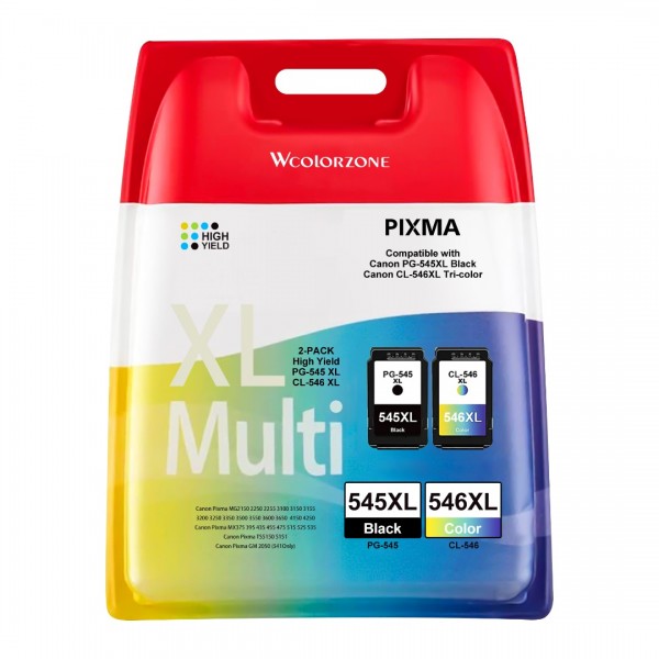 WCOLORZONE Ersatz für Epson 545XL  546XL